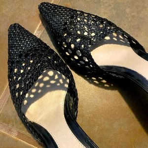 🖤Nordstrom woven summer heels